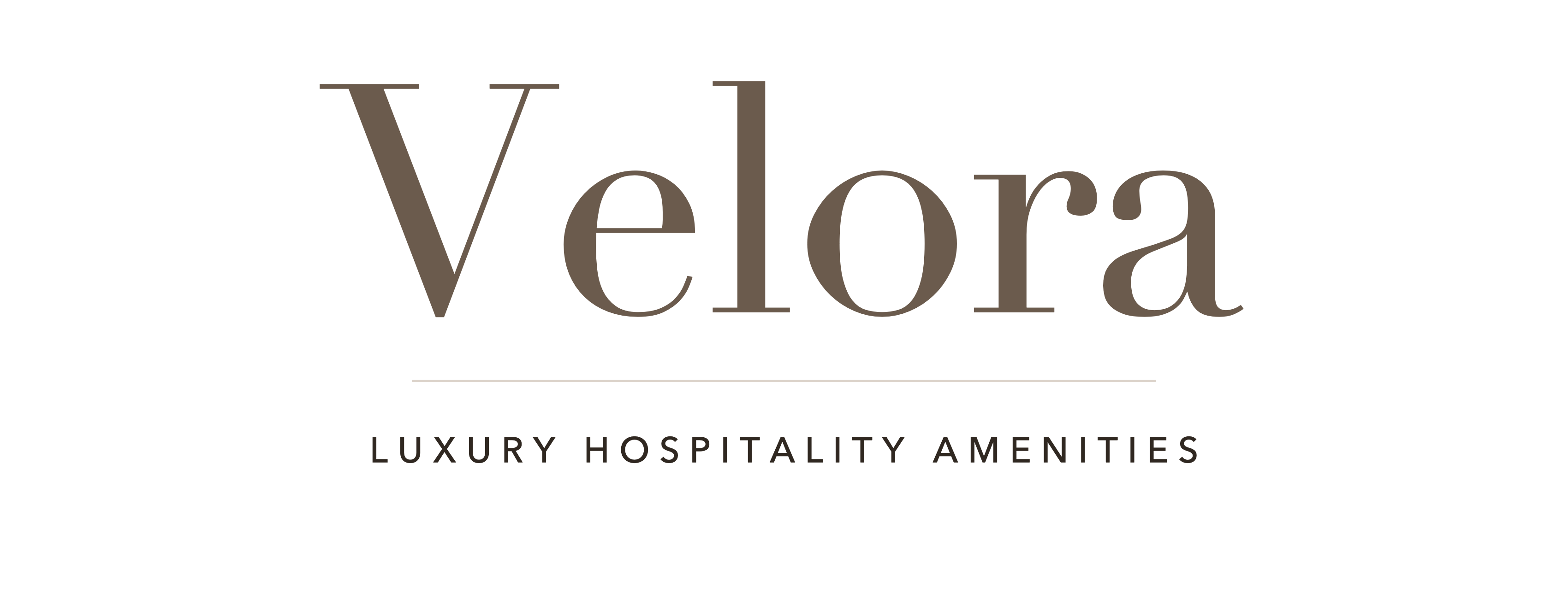 Velora luxury hospitality amenities